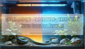 snake housing temperature