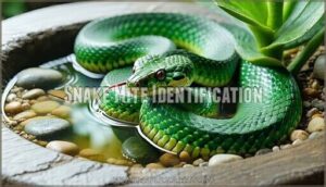 snake mite identification