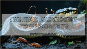 snake parasite health risks