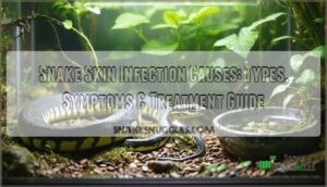 snake skin infection causes