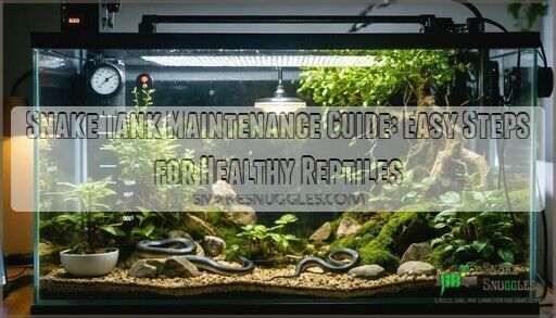Snake Tank Maintenance Guide: Easy Steps for Healthy Reptiles
