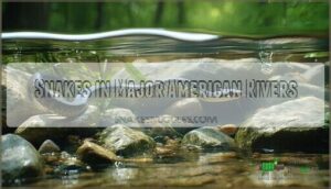 snakes in major american rivers