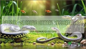 species-specific dietary requirements