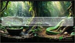 species-specific hydration