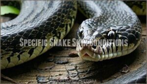specific snake skin conditions