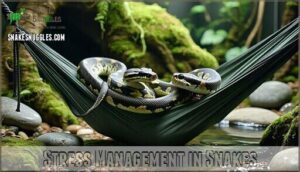 stress management in snakes