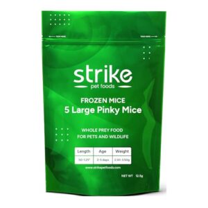 STRIKE Large Pinky Frozen Mice B0DQZH3L7C