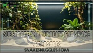 substrate and humidity for snake enclosures