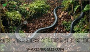 substrate choices for moisture retention