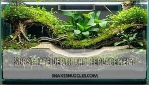 substrate depth and replacement