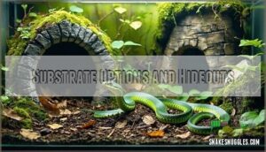 substrate options and hideouts