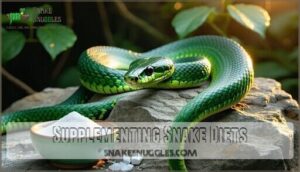supplementing snake diets