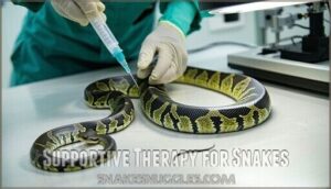 supportive therapy for snakes