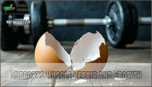 supports muscle repair and growth supports muscle repair and growth