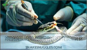 surgical treatment for severe cases