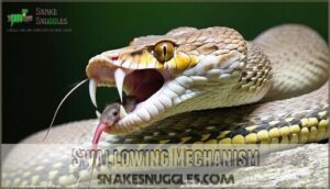 swallowing mechanism