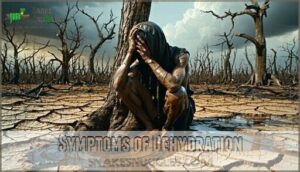 symptoms of dehydration