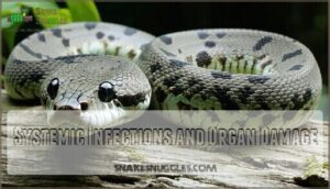 systemic infections and organ damage
