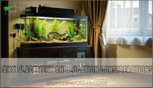 tank placement and location considerations