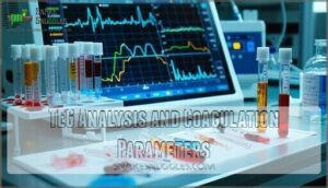 teg analysis and coagulation parameters