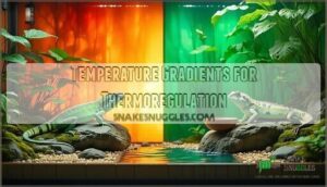 temperature gradients for thermoregulation