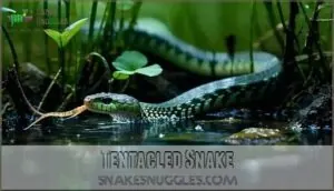 tentacled snake tentacled snake