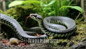 terrarium size