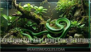 terrarium size and layout considerations