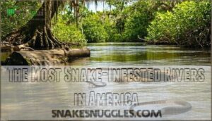 the most snake-infested rivers in america