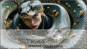 the snake diet's unhealthy relationship with food