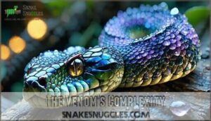 the venom's complexity