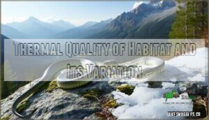 thermal quality of habitat and its variation