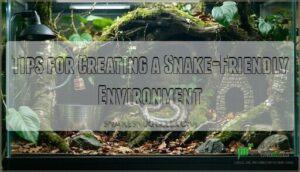 tips for creating a snake-friendly environment