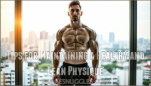 tips for maintaining a healthy and lean physique