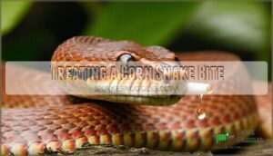 treating a corn snake bite