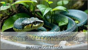 treating and managing acariasis