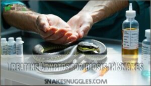 treating cryptosporidiosis in snakes