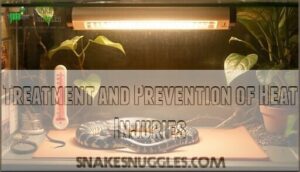 treatment and prevention of heat injuries