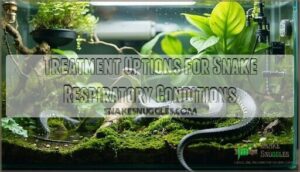 treatment options for snake respiratory conditions