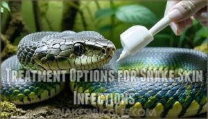 treatment options for snake skin infections
