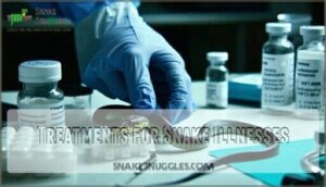 treatments for snake illnesses