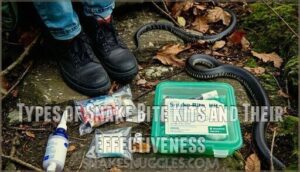 types of snake bite kits and their effectiveness