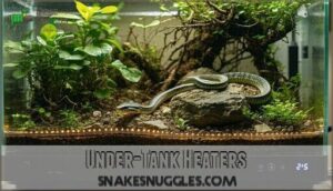 under-tank heaters