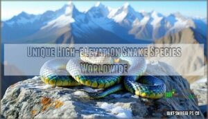unique high-elevation snake species worldwide