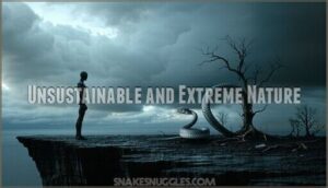 unsustainable and extreme nature