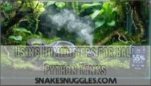 using humidifiers for ball python tanks