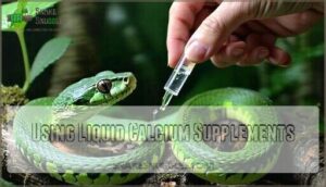 using liquid calcium supplements