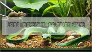 using trickery to encourage eating