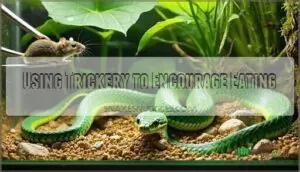 using trickery to encourage eating using trickery to encourage eating