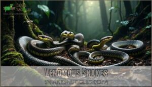venomous snakes
